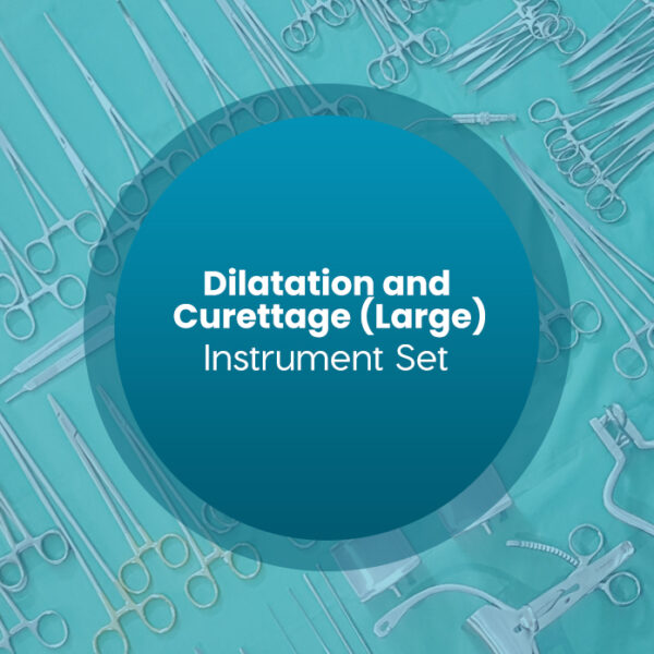 Dilatation and Curettage Instrument Set (Large)